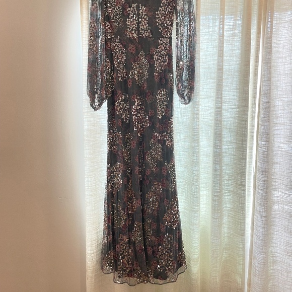 NWT Mac duggal floral dress size 4 - Picture 4 of 11
